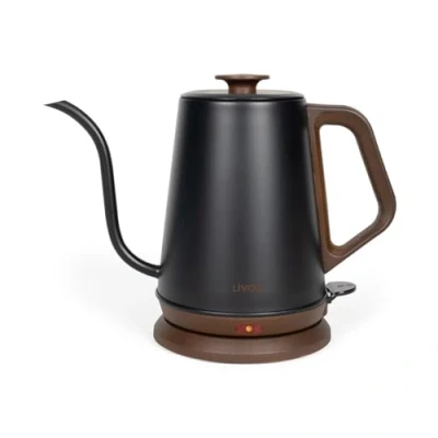 Immagine di Livoo Bollitore a collo di cigno DOD206 1.2L, 1000W, acciaio inossidabile, versamento preciso