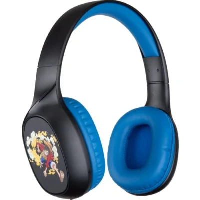 Immagine di Konix One Piece Cuffie audio wireless Bluetooth 5.3 per smartphone e tablet Autonomia 30 h Cavo Jack 3,5 mm Motivo Luffy