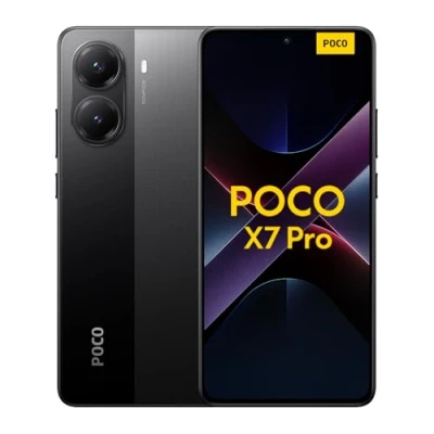 Immagine di Xiaomi POCO X7 Pro (smartphone), 8+256GB, 50MP camera principale con OIS, batteria da 6.000mAh (typ) ricarica HyperCharge 90W, IP68, funzioni AI (caricabatterie non incluso), Nero