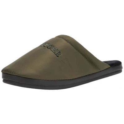 Immagine di Tommy Hilfiger Scarpe da casa in Nylon Uomo (FM0FM05225), Cachi (Verde Militare), Taglia 40/40, Verde Militare Cachi, 41/42 EU