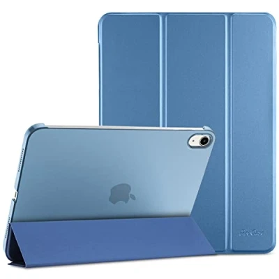 Immagine di ProCase Cover iPad 10 Generazione 10,9 Pollici 2022, Custodia [A2696 A2757 A2777] Sottile Leggera Auto Sveglia/Sonno Blu