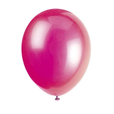 Immagine di Unique Party 80010 Palloncini in Lattice Rosa Fuscia da 30cm, Confezione 10