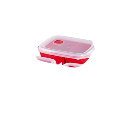 Immagine di Xavax Set di stoviglie per forno a microonde, 3 pezzi + coperchio (contenitore salvafreschezza adatto al ideale congelare/riscaldare gli alimenti, contenitore richiudibile microonde