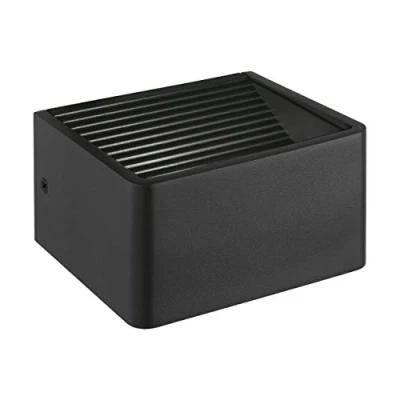 Immagine di EGLO Doninni 1 applique da esterno a LED, lampada luce, in alluminio e plastica colore antracite, bianco caldo, IP44