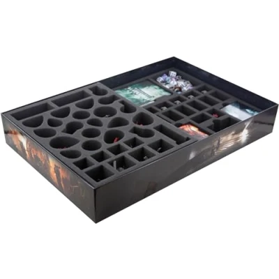 Immagine di Feldherr Set di vassoi in Schiuma Compatibile con Warhammer Quest: Blackstone Fortress Scatola Gioco da Tavolo della Fortezza