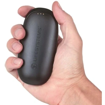 Immagine di Lifesystems Scaldamani ricaricabile con funzionalità Power Bank Batteria USB e C da 10.000 mAh 4 impostazioni di calore Fino a 14 ore