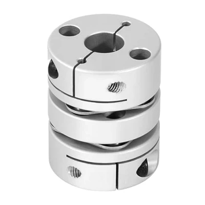 Immagine di Accoppiamento Flessibile in Alluminio, D20 L29 Connettore Accoppiatore da 6mm a 8mm, per stampante 3D CNC macchina e servo motore gradini