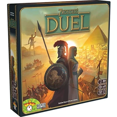 Immagine di Repos Production UNBOX Now, 7 Wonders Duel , Board Game Ages 10+ 2 Players 30 Minutes Playing Time