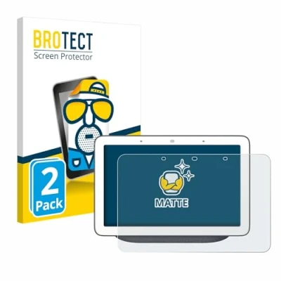 Immagine di brotect Pellicola Protettiva Opaca per Google Home Hub/Google Nest Hub Anti Riflesso (2 Pezzi)