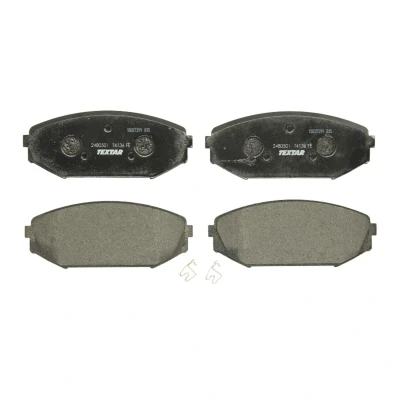 Immagine di TEXTAR 2480501 Kit pastiglie freno con segnalatore acustico usura accessori