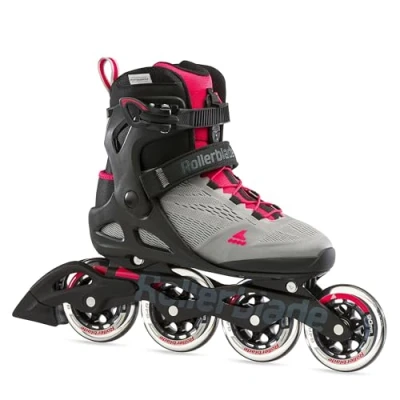 Immagine di Rollerblade MACROBLADE 90 W, Pattini in linea, grigio neutro/ rosa paradiso, 36, donna
