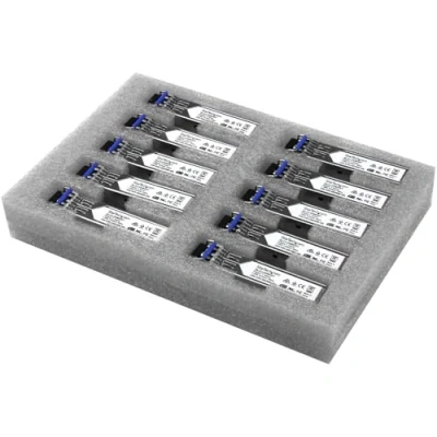 Immagine di StarTech.Com Modulo Ricetrasmettitore SFP in Fibra Gigabit, Compatibile con Cisco GLC LH SMD, SM/MM LC, 10 km / 550 m, Pacco da