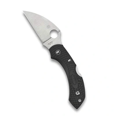 Immagine di Spyderco C28FPWCBK2 Dragonfly 2 Wharncliffe Cartella 5,8 cm Blade FRN Hndl, Acciaio, Nero