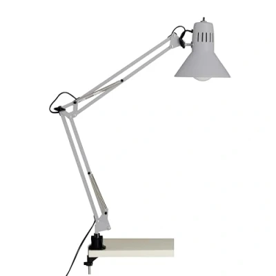 Immagine di Brilliant Hobby 10802/11 Lampada con morsetto LED (monocolore) E27 40 W Titanio