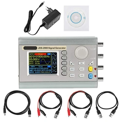 Immagine di Generatore di Funzioni, Akozon JDS2900 DDS Signal Segnale a Doppio Canale ad Alta Precisione 15/30/ 40/50 / 60 MHz Function Generator Segnali 266MSa s(15MHz)