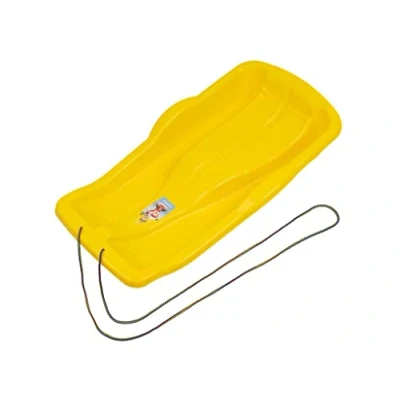 Immagine di slittino per bambini BOB MINIBOB plastica UFO 5 colori Divertimento neve (giallo)