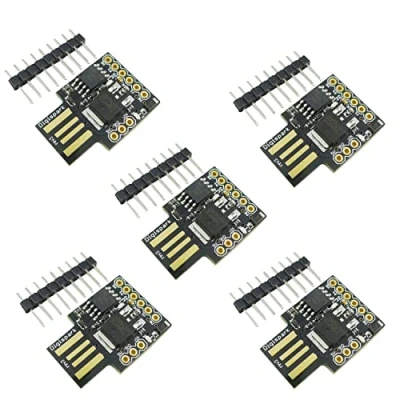 Immagine di Aihasd 5 pezzi Digispark Kickstarter Attiny85 Micro USB generale scheda di sviluppo per Arduino