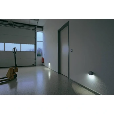 Immagine di SLV Lampade da parete per esterni 231012 Grigio Argento LED a montaggio fisso