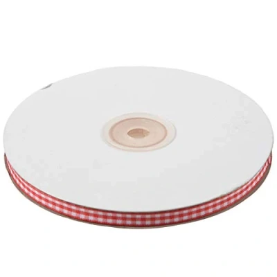 Immagine di Nastro a quadretti, lunghezza 45 m, larghezza 6 mm, colore: Rosso