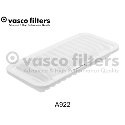 Immagine di DAVID VASCO A922 filtro aria 45 115 258 rettangolare Cartuccia TOYOTA: Yaris II Hatchback, III I Hatchback