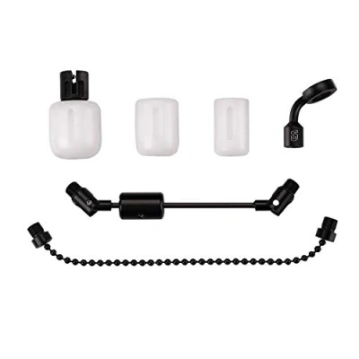 Immagine di New Direction Tackle Indicatore di abboccata in teflon T4 Bobina e Swinger Braccio carbonio con Peso mobile Catena qualità Pesca alla carpa Sistema modulare