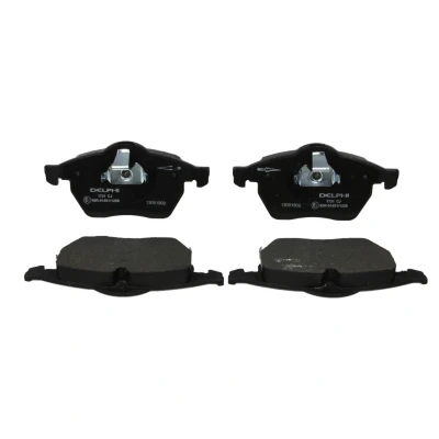 Immagine di DELPHI LP1731 Kit pastiglie freno con segnalatore acustico usura lamierino anticigolío senza accessori OPEL: Zafira B, A, Astra G Caravan