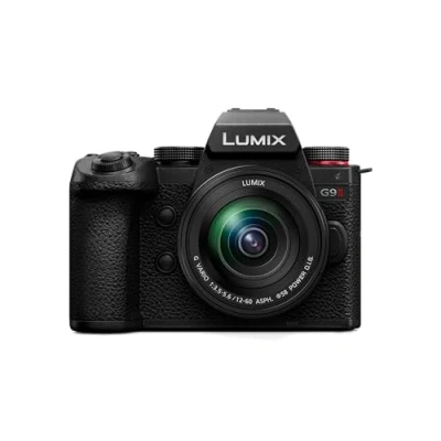 Immagine di Panasonic Lumix DC G9M2ME Fotocamera Mirrorless Micro Quattro Terzi con Obiettivo G Vario 12 60mm F3.5 5.6, 25.2MP, 4K 120p/100p e 5.7K 30p/25p, Phase Hybrid AF, OLED LVF