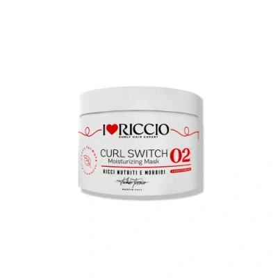 Immagine di I Love Riccio Curl Switch Maschera Per Capelli Ricci Con Olio di Argan, Macadamia e Jojoba, Definiti, Morbidi Lucidi, Reidrata Secchi Crespi, 250 ml