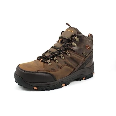 Immagine di Skechers Relment Traven, Stivali classici Uomo, Marrone Dark Brown Leather Cdb, 42 EU