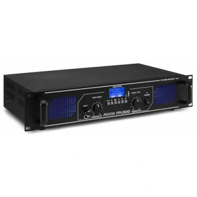 Immagine di Fenton FPL1500 Digitale versterker 2x 750W met Bluetooth en mp3 speler