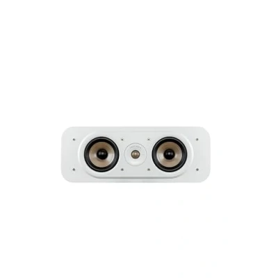 Immagine di Polk Audio SIGS30CELWT, Signature Elite ES30 Diffusore per Canale Centrale, Certificato Compatibile con Dolby Atmos e Dts: X, Tweeter da 1&quot; Due Woofer 5.25&quot;, Bianco