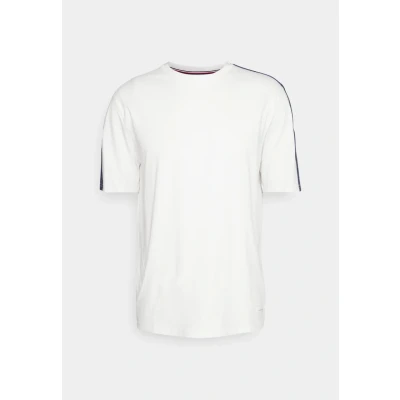 Immagine di Tommy Hilfiger TEE LOGO Established Maglia del pigiama, Uomo, Taglia: Small, Ecru