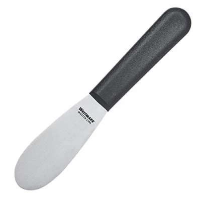 Immagine di Westmark Coltello Professionale per Burro, Dimensioni Lama: 3,3 x 8,5 cm, Lunghezza: 18,5 Acciaio Inossidabile/Plastica, Master Line, Nero/Argento, 13572270