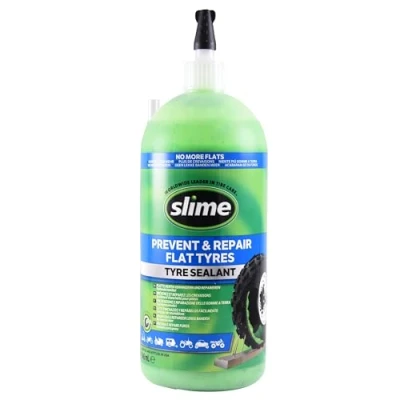 Immagine di Slime SDSB 1G/02 IN Sigillante Pneumatico Antiforatura con Pompa, per Trattori, Camion, Rimorchi, Veicoli Fuoristrada e Quad, Non Tossico, Ecologico, Flacone da 3,78 litri