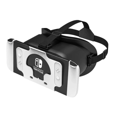 Immagine di DEVASO Occhiali VR per Nintendo Switch/Switch OLED con lenti HD regolabili, 3D (Virtual Reality), set di accessori, Switch Labo Goggles, cose fantastiche ragazzi