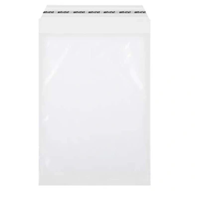 Immagine di Sacchetti di plastica trasparenti autoadesivi 165x220 mm, 100 pezzi, in 5 formati diversi, bustine per alimenti, confetti comunione, documenti, regali, manga (DIN A5)