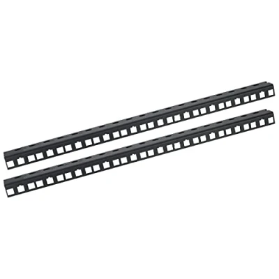 Immagine di HMF 66810 02 Binario rack per server, 2 pezzi, 10 pollici, U, colore: Nero