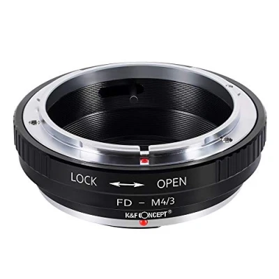 Immagine di K&amp;F Concept adattatore per Nikon a Micro quattro terzi, da montare, obiettivo G 4/3, compatibile con AF S F