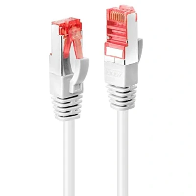 Immagine di LINDY 47800 RJ45 cavo di rete, patch CAT 6 S/FTP 20.00 m Bianco 1 pz.