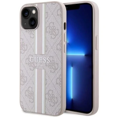 Immagine di Guess GUHMP14SP4RPSP Custodia rigida per iPhone 14 da 6,1&quot;, colore: Rosa