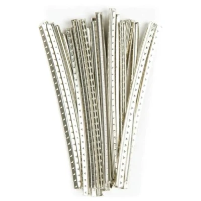 Immagine di DUNLOP JUMBO ACCU FRET FRETWIRE 6110 HARD SET 24, Realizzati In una Resistente Lega di Nichel/Argento, Tono Caldo e Chiaro