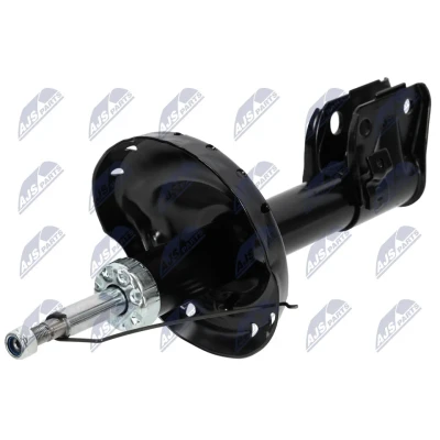 Immagine di NTY A SB 026 Ammortizzatore Assale anteriore Sx pressione del gas doppio tubo tipo McPherson Spina superiore, Collare inferiore