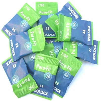 Immagine di Tappi per le orecchie Moldex Pura Fit 7700, valore SNR = 36 dB, 10 paia, proteggere l&#039;udito