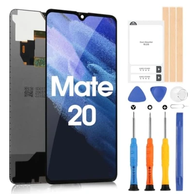 Immagine di LCD Display per Huawei Mate 20 Schermo HMA L29 L09 LX9 Sostituzione Touchscreen Digitizer con Riparazione Kit(Nero Supporta l&#039;impronta Digitale)