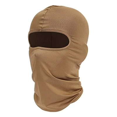 Immagine di fuinloth Maschera di passamontagna, sciarpa estiva per il collo, protettore UV, sci motocicli maschi e donna Sabbia