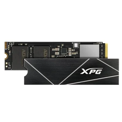 Immagine di ADATA XPG GAMMIX S70 BLADE Unità allo stato solido SSD 1TB, PCIe Gen4x4 M.2 2280, Fino a 7,400 MB/s, NVMe 1.3, 3D NAND, LDPC, AES 256 bit Encryption, Funziona con PS5, Design for Creator Gaming