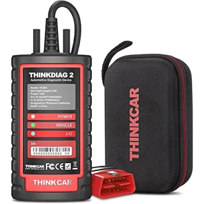 Immagine di thinkcar OBD2 Auto diagnostica ThinkDiag 2 Bluetooth 5.0 diagnosi di Tutti sistema, servizio ripristino 16 &amp; CAN FD Codice errore Scanner con test attivo, VIN, Codifica ECU