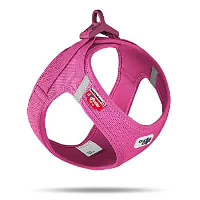 Immagine di Pettorina curli Vest Clasp Air Mesh fucsia 33,9 38,2 cm circ. torace