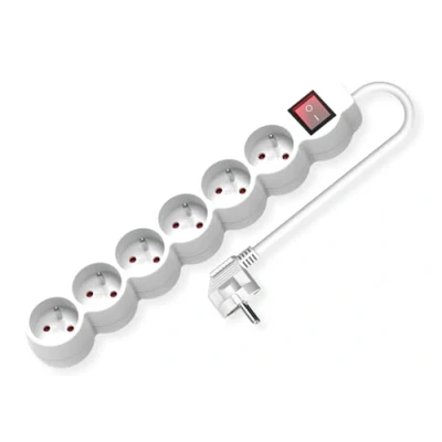 Immagine di Value 19.99.0966 Multipresa Bianco Spina CEE 1 pz.