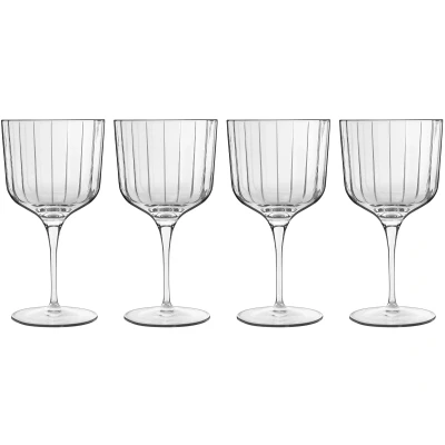 Immagine di Bormioli Luigi Bach Bicchieri da Gin SON.hyx Crystal Altamente resistenti alla rottura Lavabile in lavastoviglie, Trasparente, Set 4 pezzi, 60 cl